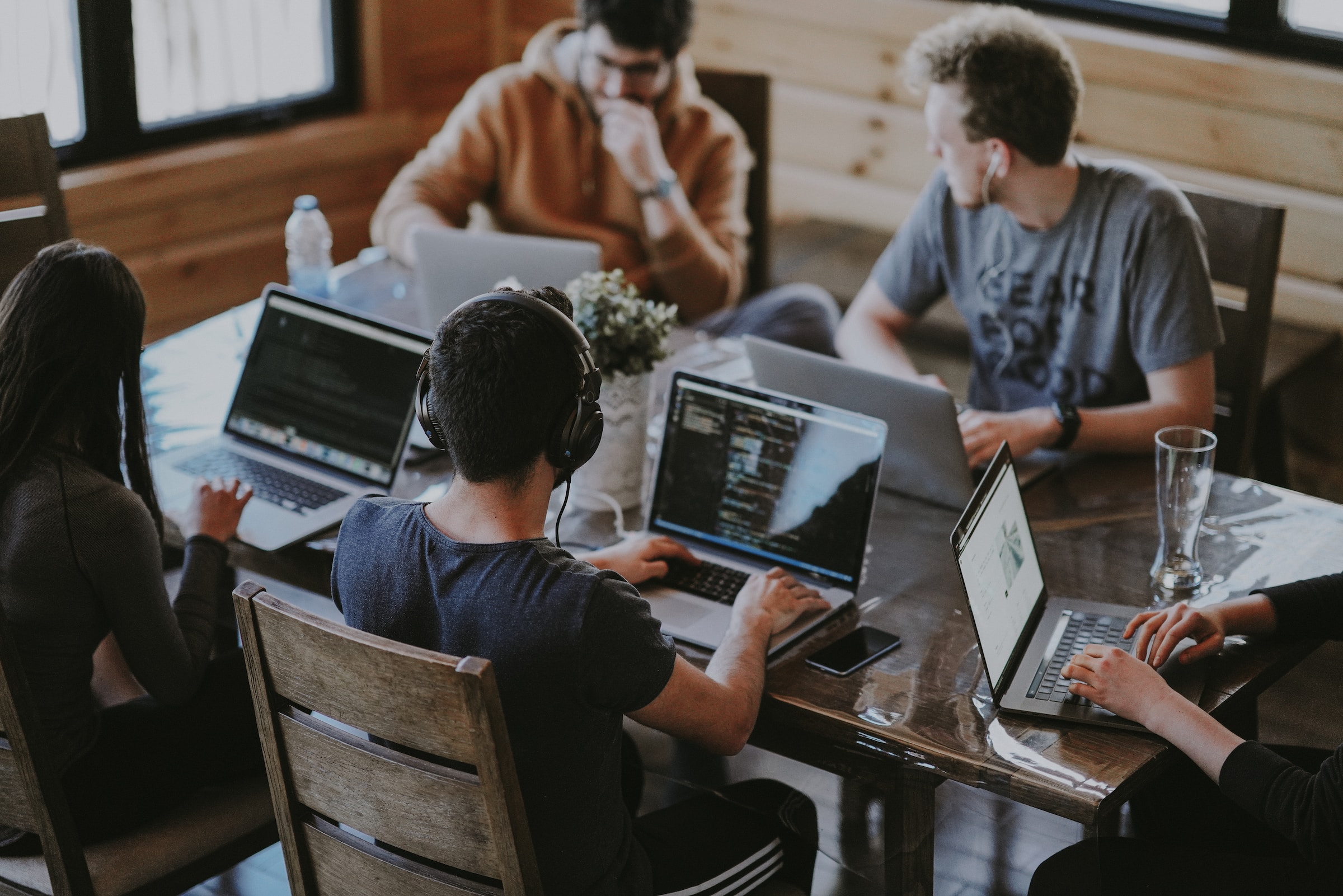 Students studying (credit: Annie Spratt on Unsplash)