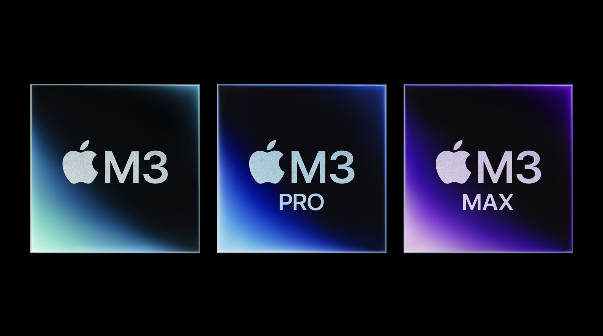 Apple's M3 family of chips