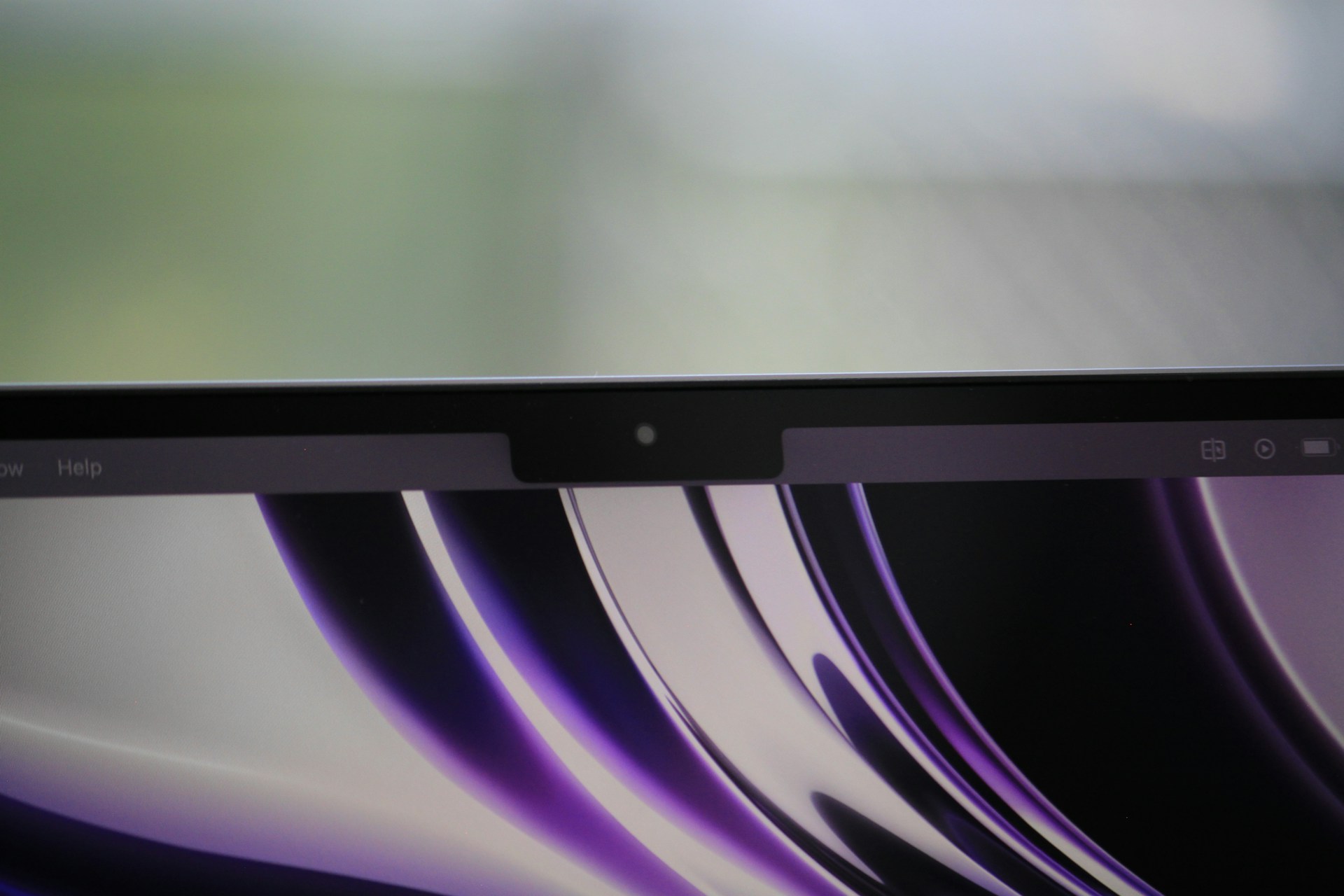 MacBook Air notch (credit: James Yarema on Unsplash)